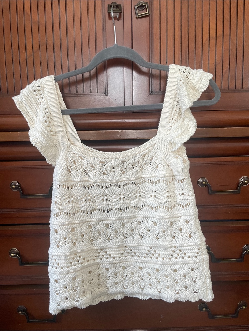 LOFT crochet top